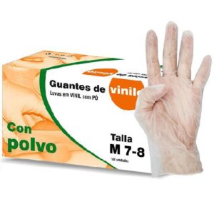 Guantes de vinilo L 100 uind