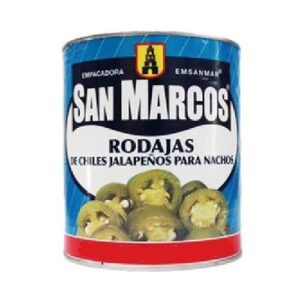 Jalapeños rodajas 3 kgr