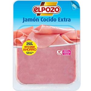 Jamon cocido lonchas 250 gr