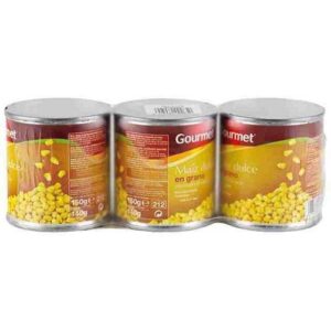 Pack de 3 latitasde maiz de 150 gr