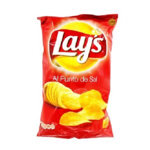 Patatas fritas Lays punto de sal 170 gr