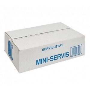 Servilletas mini service 400 unid cj
