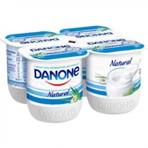 Yoghort danone natural 4 unid