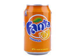 Refresco Fanta de naranja lata  24 uni