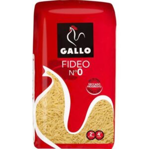 Fideos 450 gr nº 0