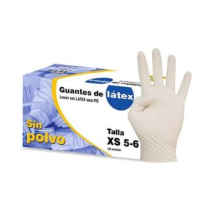 Guantes de latex S 100 unid