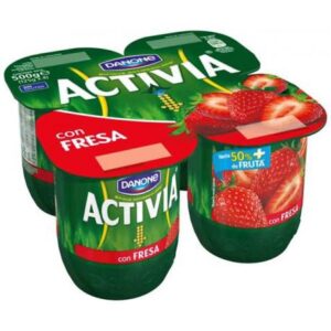 Danone activia Fresa 4 unid