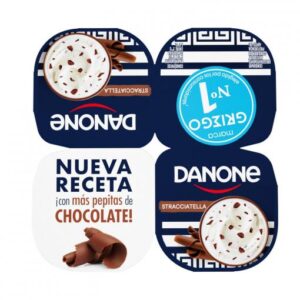 Danone stracciatela  4 unid