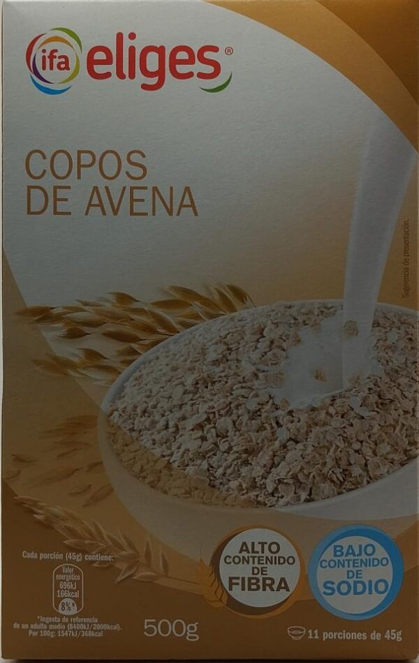 Copos de avena 500 gr