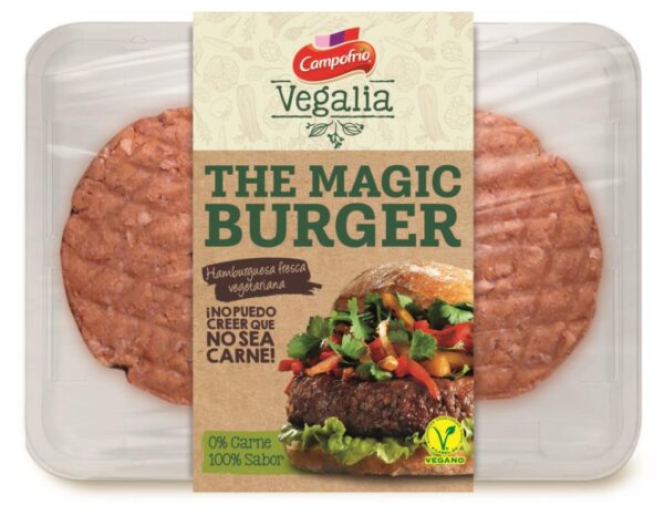 Hamburguesa vegana pack 2  160 gr