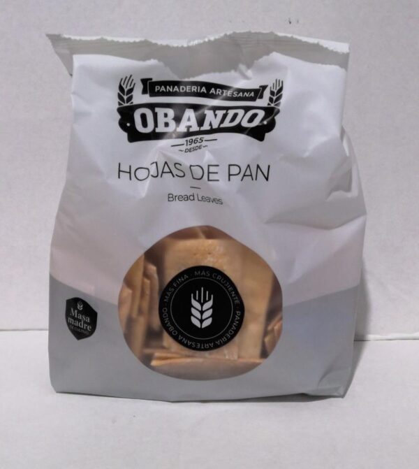 Hojas de pan 150 gr  OBANDO