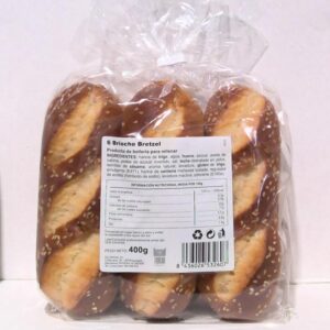 Pan brioche bretzel 6 unid