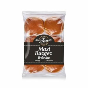 Pan de hamburguesa Maxi Brioche 12 unid