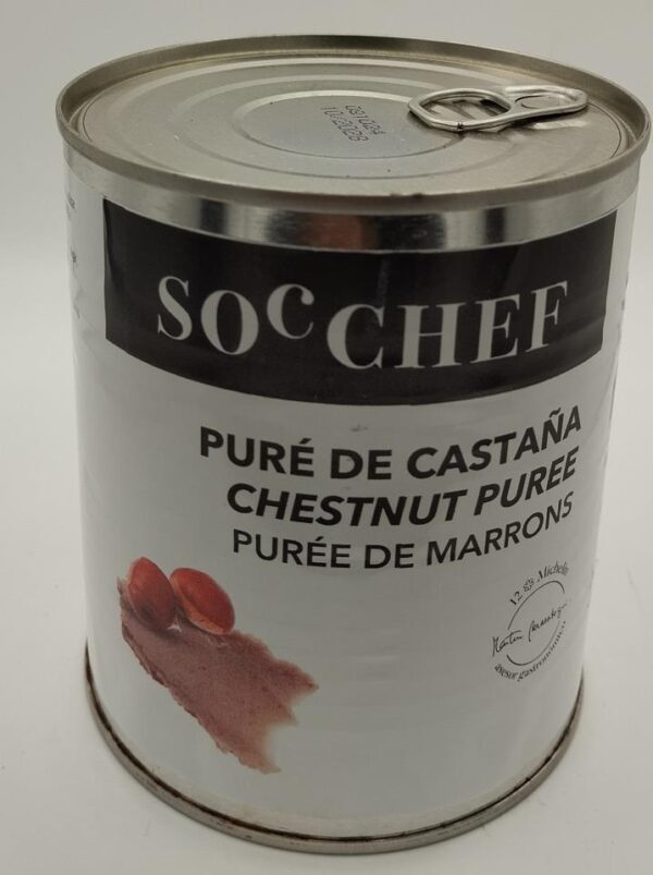 Pure de castaña 850 gr