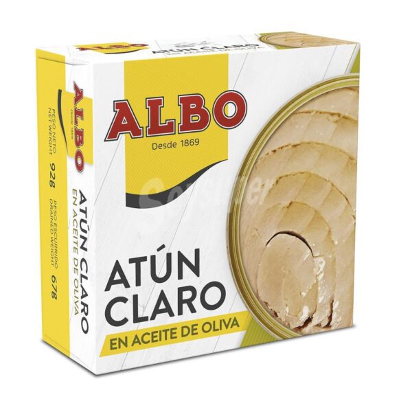 Atun en aceite de oliva ALBO 120 gr