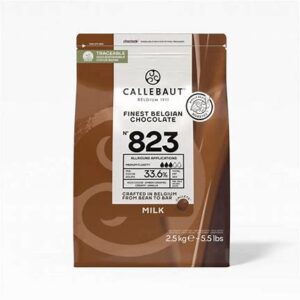 Cobertura con leche callebaut 2 5 kgr