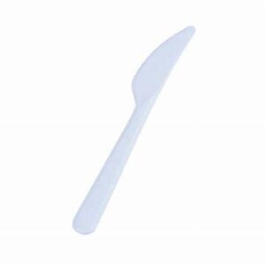 Cuchillo plastico 100 unid