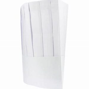 Gorros cocinero papel 10 unid