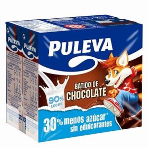 batidos puleva chocolate brick  200 ml pack 6 ud