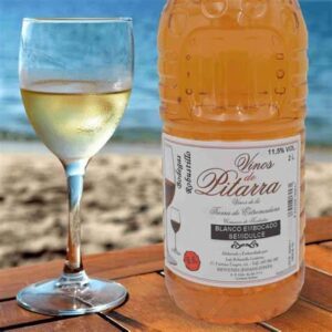 vino blanco pitarra 2 ltr