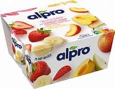 Alpro fresa/platano 4 unid