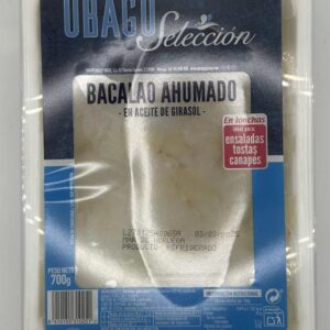 Bacalao ahumado 700 gr  tarrina