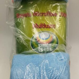 Bayeta Microfibra S  verde 6 u  