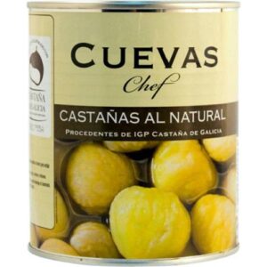 Castañas al natural cuevas 570 gr