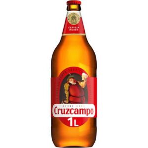 Cerveza cruzcampo ltr  6 unid