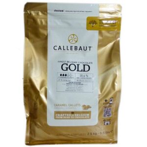 Cobertura Caramel Gold Callebaut 2 5 kgr