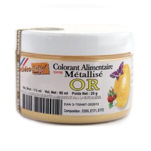 Colorante en polvo Oro 40 gr