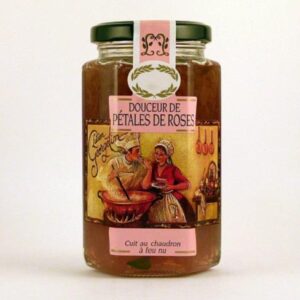 Confitura de petalos de rosa