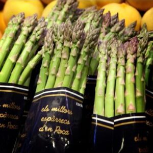 Esparragos cultivados  