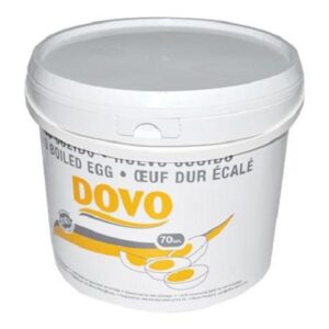 Huevo cocido cubo 70 unid 