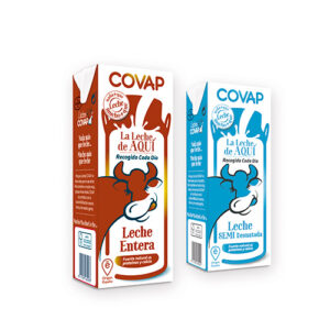 Leche entera covap ltr