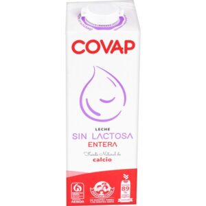 Leche sin lactosa ENTERA Covap ltr
