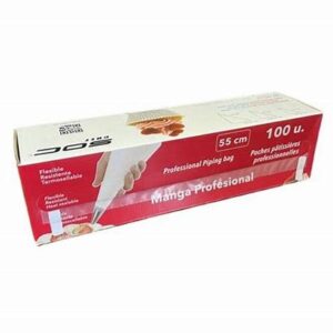 Mangas desechables 55 cm  100unid 