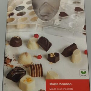 Molde bombon corazon  