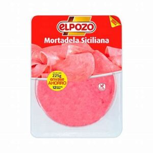 Mortadela lonchas  225 GR