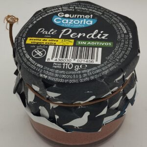 Paté de perdiz 110 gr 