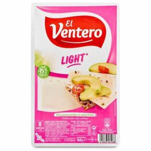 Queso Lonchas Ventero Light 200 gr 