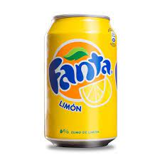 Refresco Fanta de limon lata 24 unid