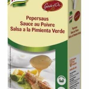 Salsa a la pimienta verde ltr 