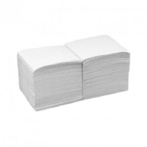 Servilleta 20*20 blanca  100 unid 