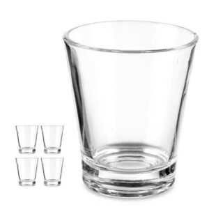 Vasos de cafe cristal 24 unid 