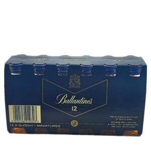 Whisky Ballanteines minibar 12 unid
