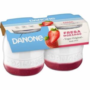 Yoghores Danone cristal  fresa 2 unid
