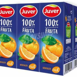 Zumo tetrabrick 200 ml 6 unid NARANJA