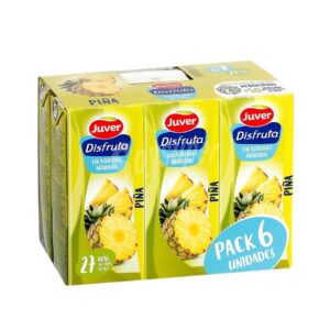 Zumo tetrabrick 200 ml 6 unid PIÑA