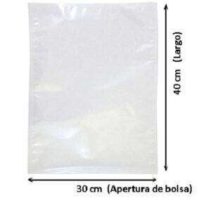 Bolsa de vacio 30*40  90 micras 100 unid